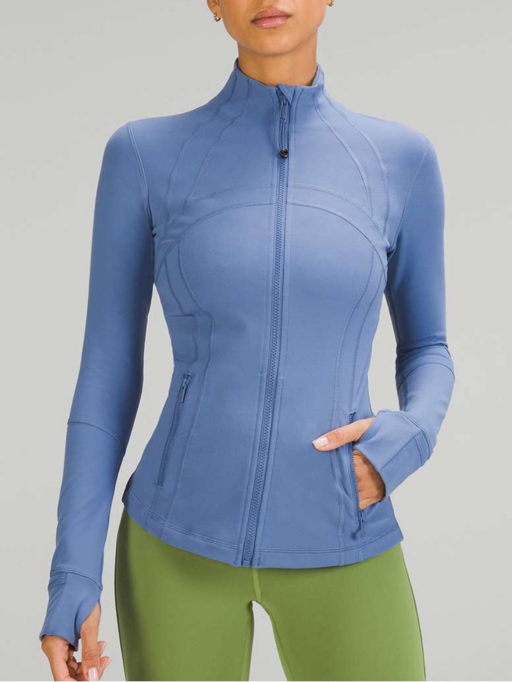 Lululemon Define Jacket Luon Water Drop Blue Size 10